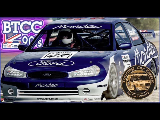 The men! The car! Nigel Mansell's Ford Mondeo V6 1998 @ Fortress Terrible! rFactor2 / SimRacing