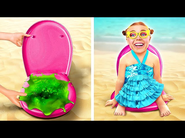 Best SUMMER 2023 GADGETS! Last Summer Day VACATION HACKS from RICH vs BROKE by TeenVee