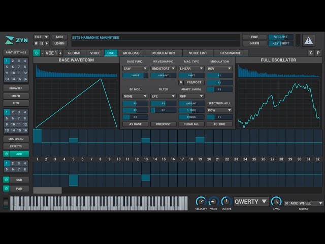 Zyn-Fusion Sound Design Session