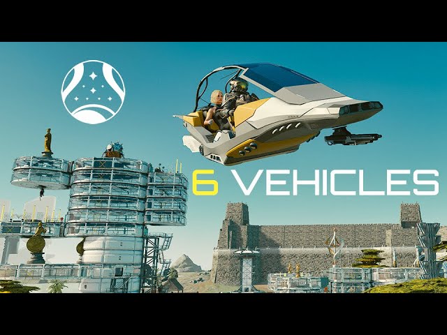 6 NEW Vehicle Mods Overview - Paid & Free - STARFIELD Creations