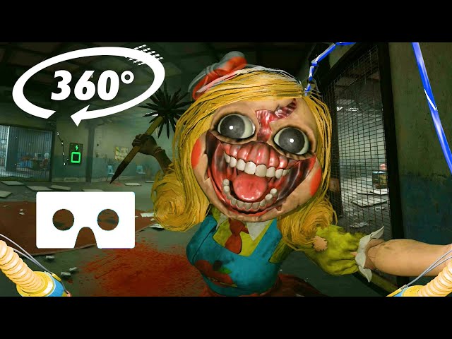 Can YOU escape Miss Delight in POPPY PLAYTIME CHAPTER 3 360° VR - Virtual Reality Experience