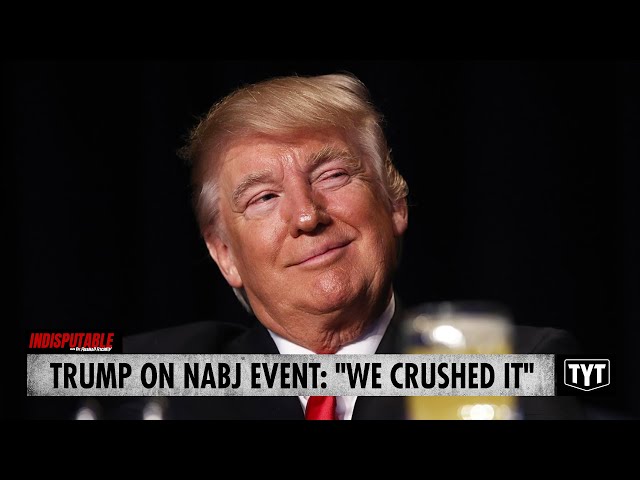 Trump Says He 'Crushed It' After HUMILIATING Himself At Black Journalism Event