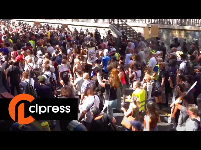 Manifestation contre le pass sanitaire (14 août 2021, Paris)