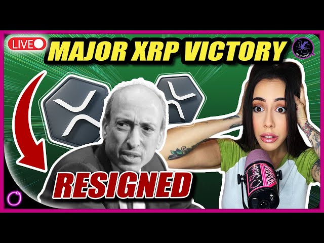 OMG! MAJOR XRP VICTORY GARY GENSLER RESIGNS!