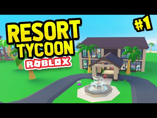 STARTING A NEW BUSINESS in ROBLOX TROPICAL RESORT TYCOON