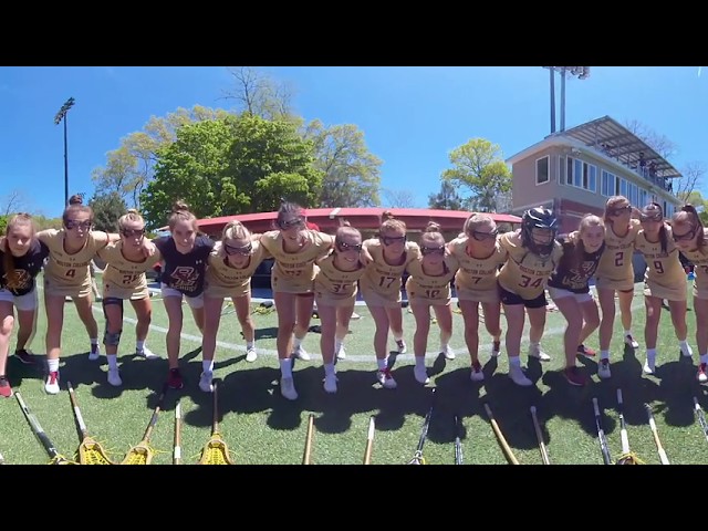 Lacrosse: Pre-Game Huddle (360 Video)