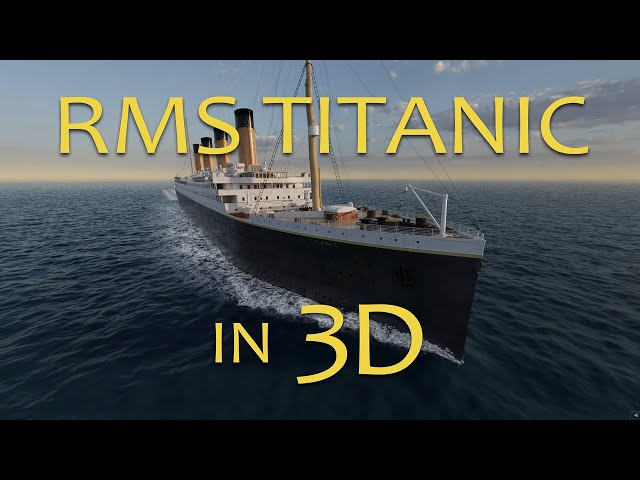 RMS Titanic 3D 180 VR in 4K *UPDATED*