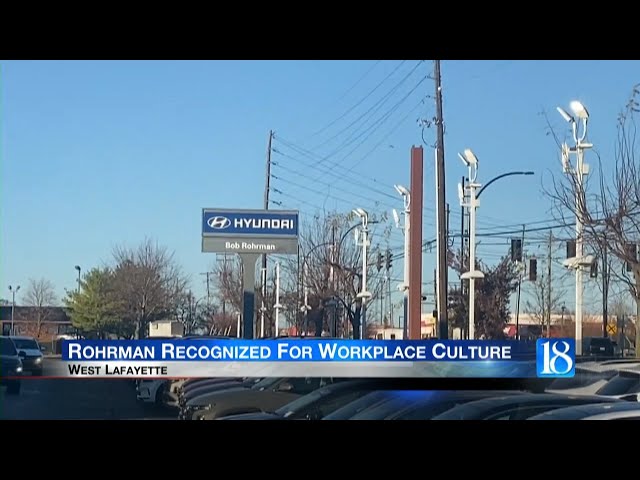 Rohrman Automotive Group Recognized For Workplace Culture