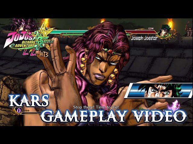 JoJo's Bizarre Adventure: All-Star Battle - PS3 - Kars (Gameplay Combo Trailer)