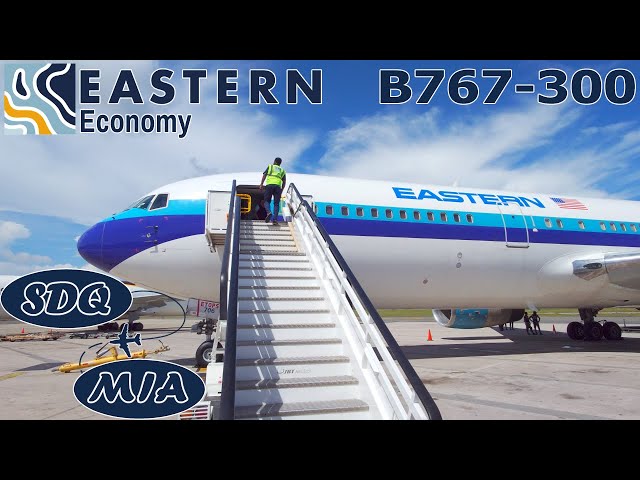 Flight Review - Flying America's Weirdest Airline - Eastern Airlines B767-300