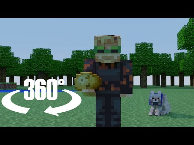 You're PewDiePie's New Minecraft Pet In 360/VR