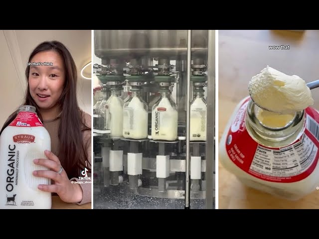 Bay Area's Straus Creamery sales explode after going viral by San Francisco TikToker