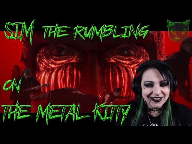 SiM - THE RUMBLING - THE METAL KITTY REACTION VIDEO