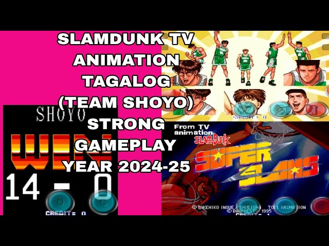 Slamdunk tv animation series (SHOYO) gameplay 2024 championship finals | retro games | classic games