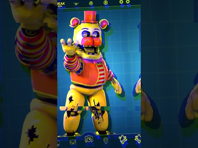 Fnaf The McDonald’s Vs Burger King Animatronics #fnaf #freddy #bonnie #chica #foxy #fnafedit #shorts