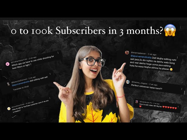 Everything about YOUTUBE!😨How to gain subscribers?📈| Apurva Mendiratta |