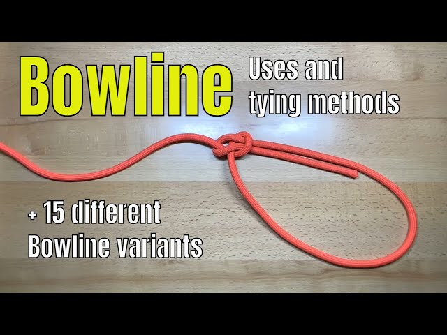 Bowline and 15 Bowline Variants