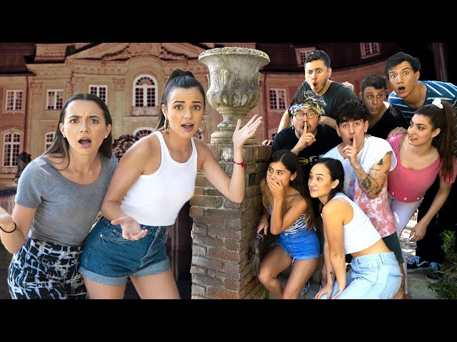 HIDE and SEEK in $10 MILLION MANSION with YouTubers - Merrell Twins