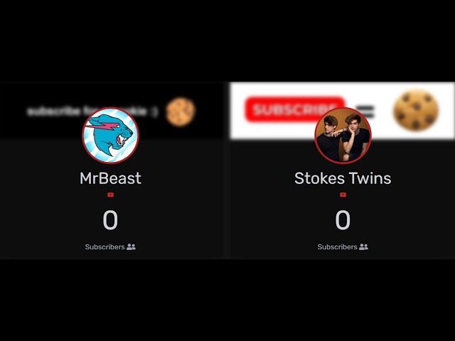 @MrBeast #vs @Stokes Twins || @Subcount @Shorts #Live