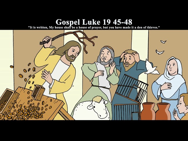 Reflection for Children | Gospel Luke 19 45-48  | 22 November 2024