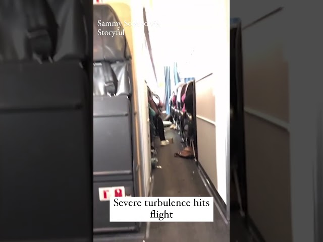 Passengers Scream in Terror as Severe Turbulence Hits Miami-Bound Flight