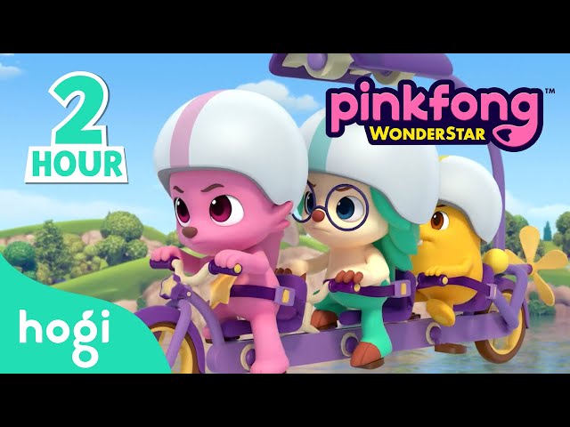 [BEST] Pinkfong Wonderstar Episodes｜From Catch a Mangobird  to Whose Car Is Faster?｜Kids Animation