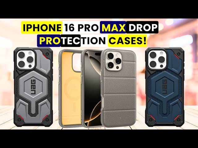 Top 7 Best iPhone 16 Pro Max Drop Protection Cases!🔥🔥✅