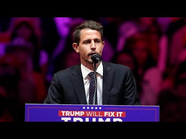 Comedian Tony Hinchcliffe refers to Puerto Rico as 'floating island of garbage' during Trump rally