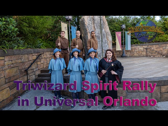 8K Triwizard Spirit Rally in Hogsmeade at Universal Orlando in VR180 3D