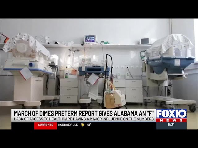 ‘We can’t ignore it’: March of Dimes grade report gives Alabama an F for preterm births