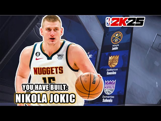 Best NIKOLA JOKIC Build in NBA 2K25