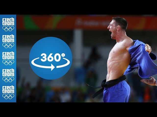 Oslavte zlato s Lukášem Krpálkem | video 360 | Rio 2016