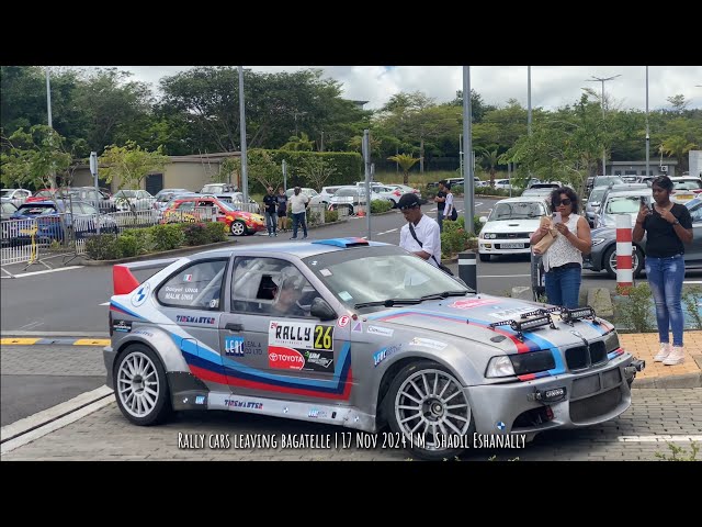 Rally Cars Leaving Bagatelle | Trophée MRC | Subaru STI, Alpine A110S, BMW Compact, 306 Maxi & More