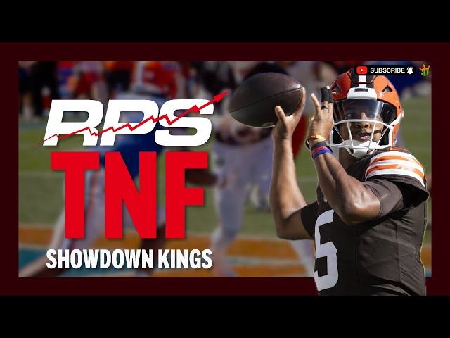 NFL DFS Strategies | WILEY & JBC | 11/21 - TNF Showdown KINGS