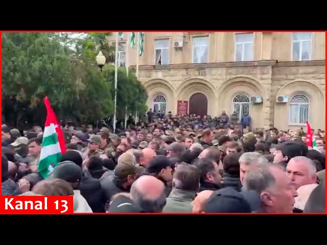 "We don't want Russia" - Protest rally held against Russian laws in so-called Abkhazia republic