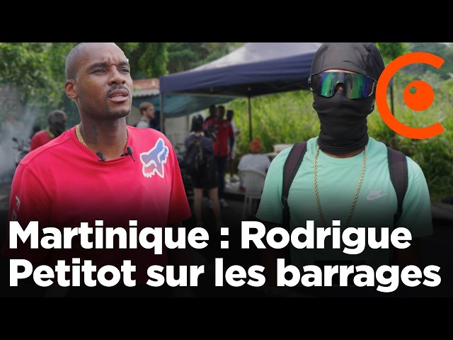 Martinique : Rodrigue Petitot, figure de la mobilisation, fait le tour des barrages - 13/10/2024