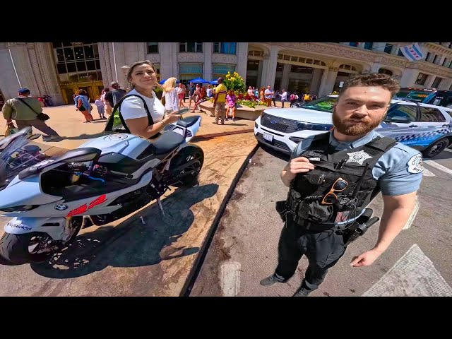 DETAINED Downtown On My BMW S1000rr | "I'm Mad At You"