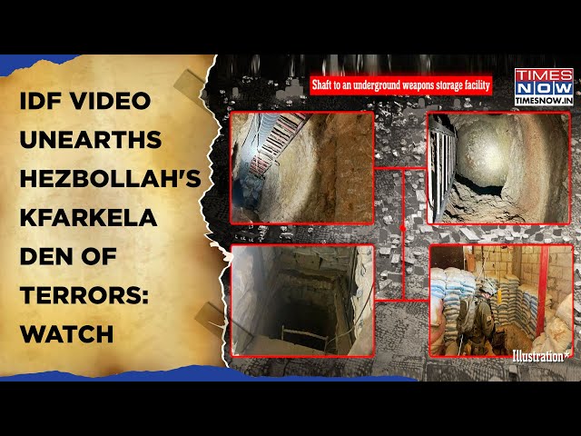 IDF Unearths Hezbollah's Kfarkela Terror Tunnels: Watch | How Lebanon Village Turned Anti-Israel Hub