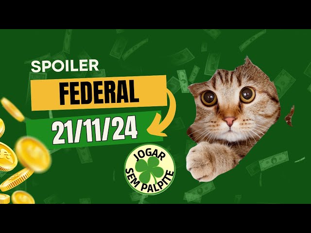 Pegue aqui seu palpite pra Federal de hoje 🍀