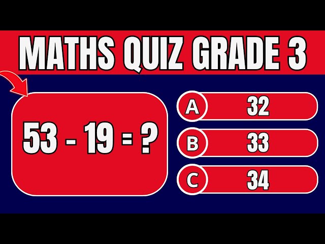 Ultimate Maths Quiz for Grade 3: Very Hard Questions to Test Your Skills!