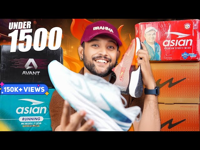 5 Best Shoes Under ₹1500 🔥 Best Sneakers Under ₹1000 Asian, Campus, Avant Amazon Haul | ONE CHANCE