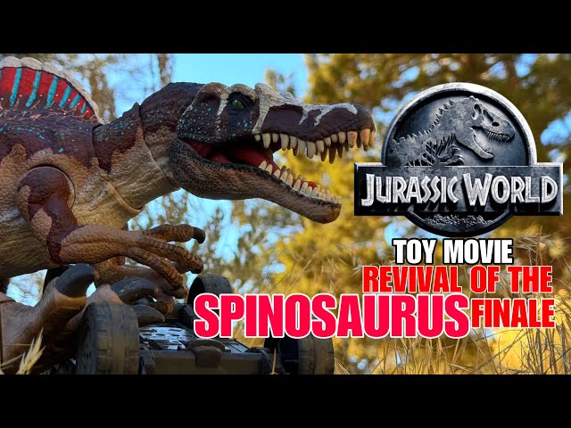 Revival Of the SPINOSAURUS Finale! Jurassic World Toy Movie #jurassicworld