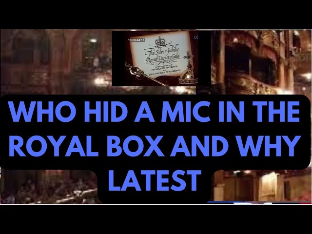 WHO HID THE MIC IN THE ROYAL BOX & WHY? #royal #hollywood #secrets