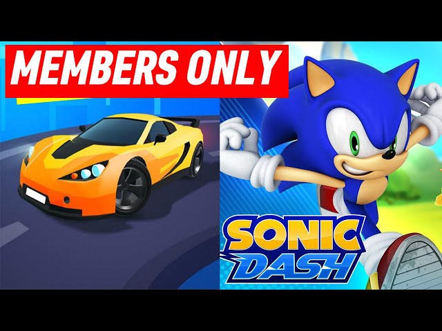 Race Master 3D VS Sonic Dash SpeedRun Gameplay Ep 1