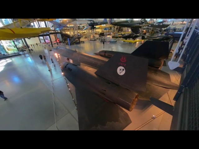 SR-71 Blackbird History and Background 3D 180 VR