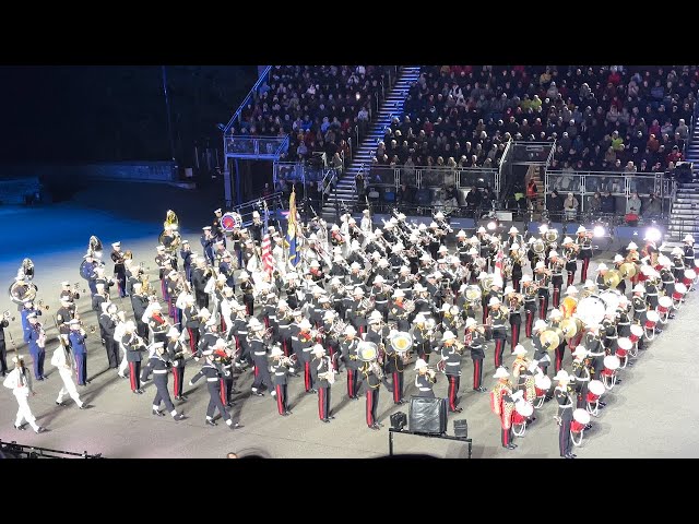 Massed Bands of HM Royal Marines & US Sea Services Band