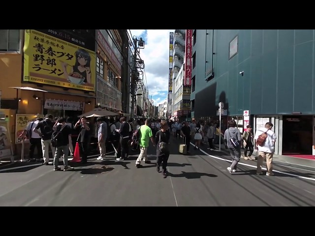 VR180 2019.6.16 Akihabara 03 in Tokyo Japan