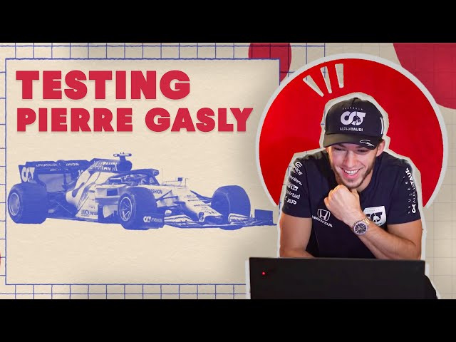 Is Pierre Gasly Superhuman? Putting the F1 Driver's Brain Power To The Test…