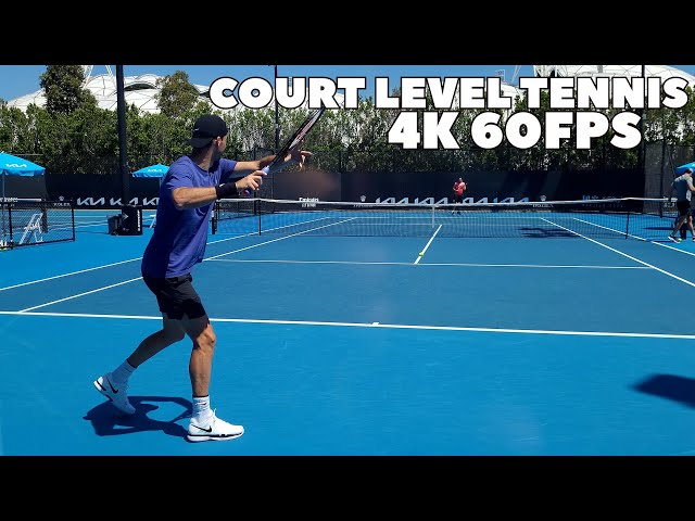 Grigor Dimitrov Court Level Practice | 2023 (4K 60FPS)