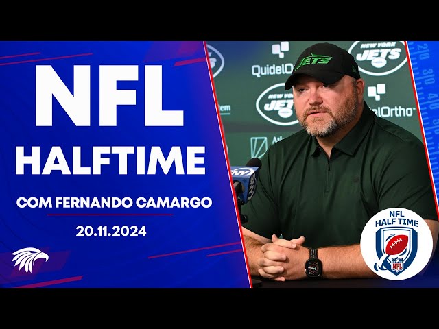 Joe Douglas DEMITIDO + Power Ranking The Playoffs (NFL HALFTIME 20.11.24)